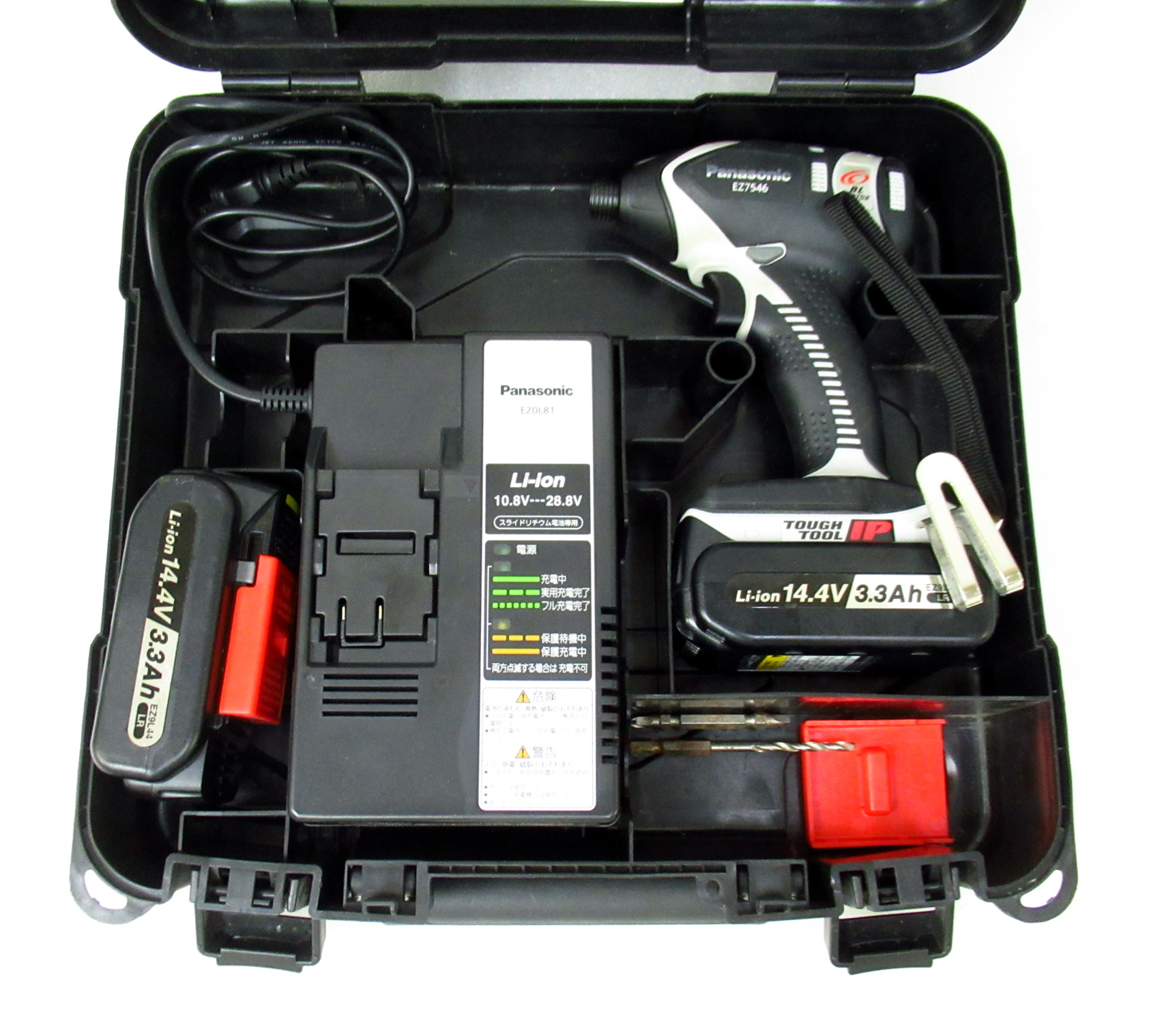 Panasonic/パナソニック インパクトドライバー EZ7546LR2S-H 電池パック２個・充電器・ケース付 / 充電工具を買取させていただきました！  | 電動工具買取なら高額買取No1広島県福山市のリユース・マート